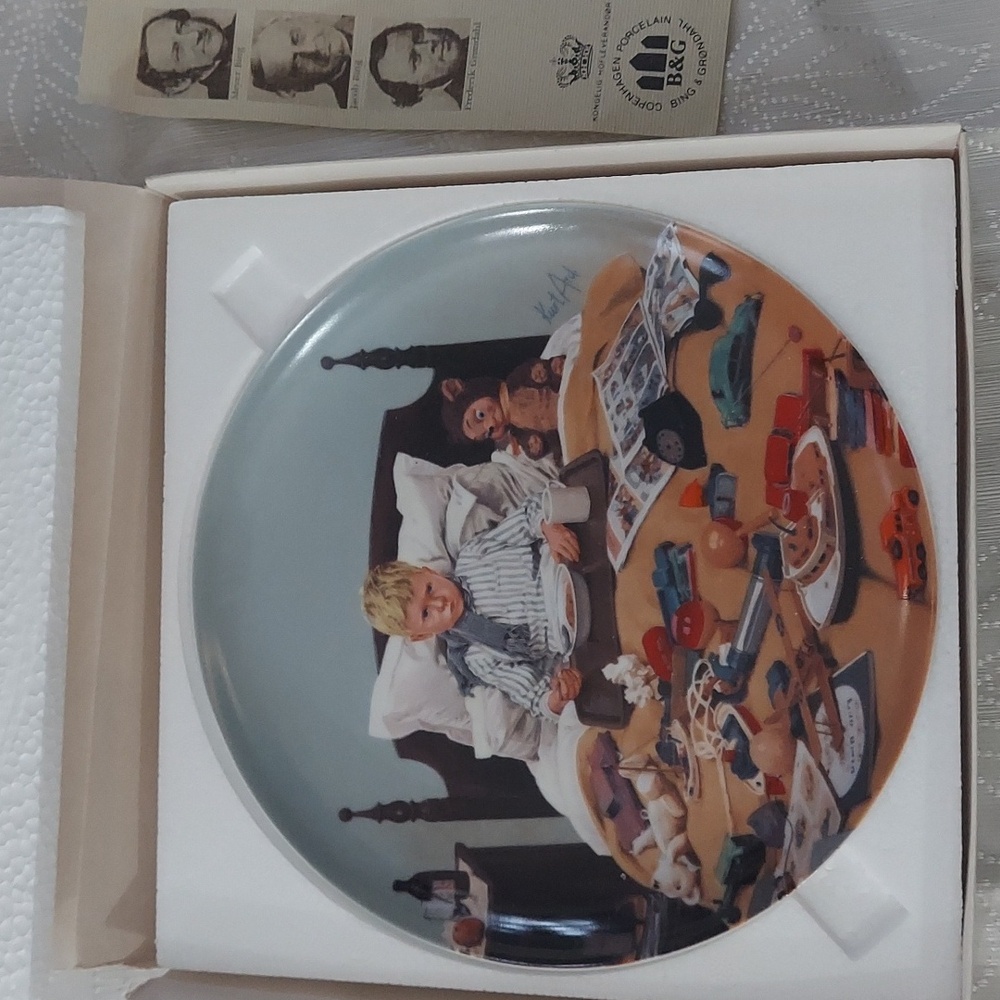 NIB Vintage 1985 Bing & Grondahl Collector's Plate